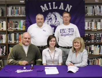 Milan's Leah Watson Signs with Bethel